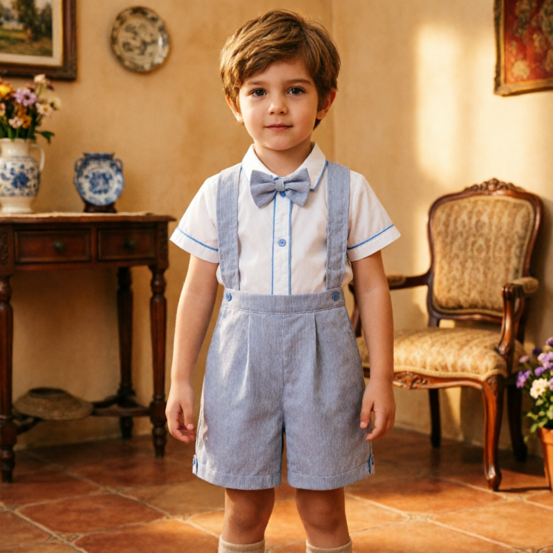 Summer Clothing In Spanish - عيد ميلاد بيبي بوي ملابس الأطفال