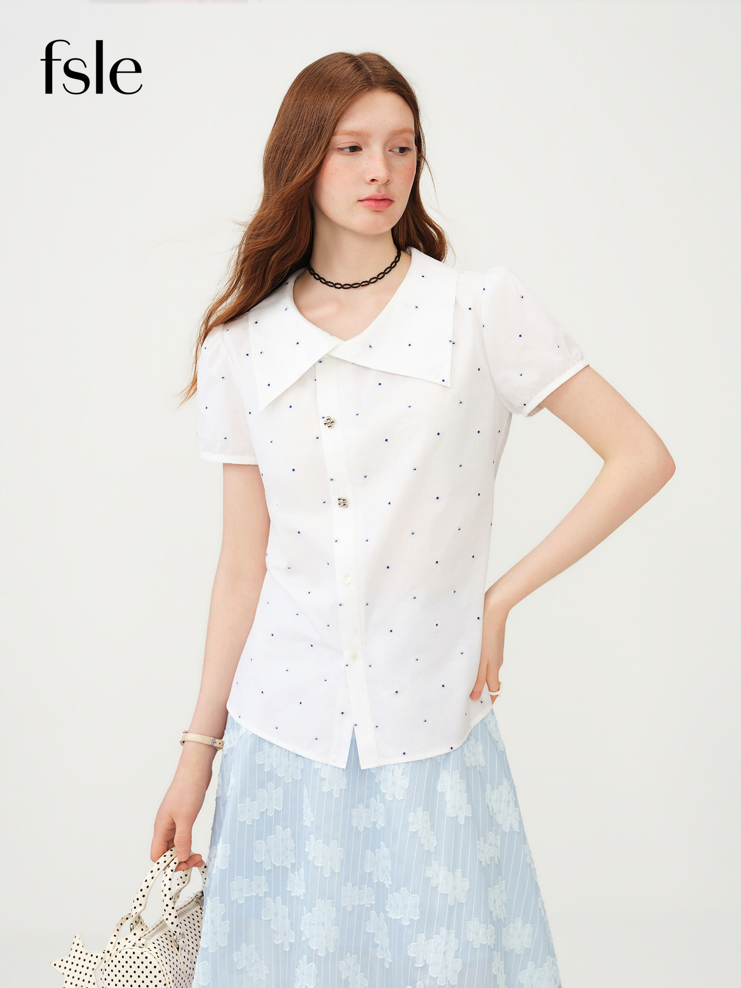 Tie Front Shirt - بلوزة نسائية صيفية 2026 من FSLE