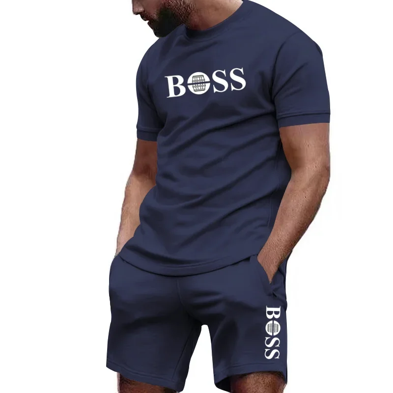 Summer Clothing Guys - طقم رياضي صيفي رجالي من قطعتين