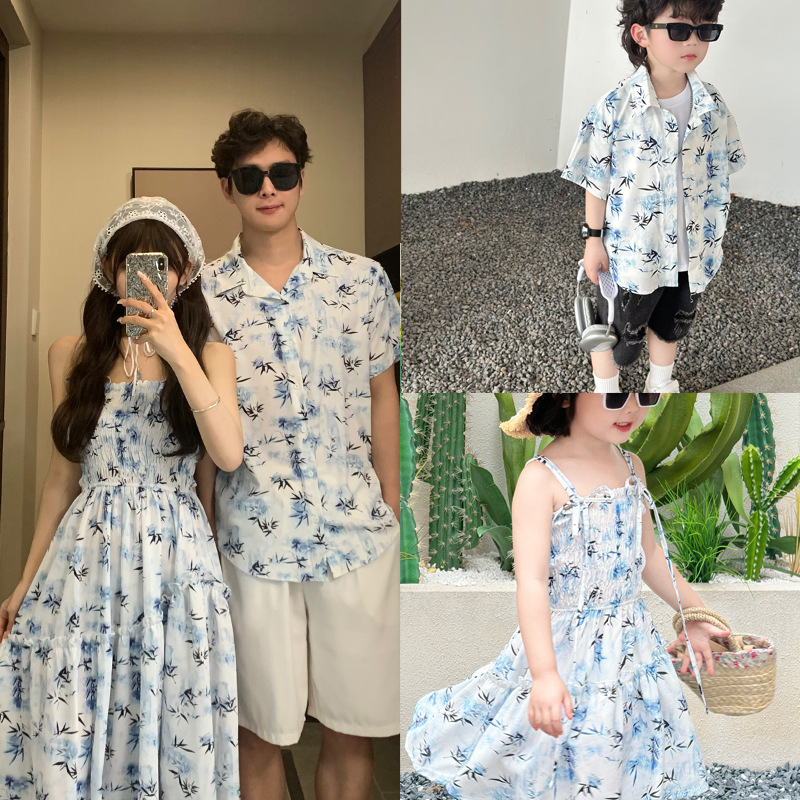 Summer Clothing Looks - ملابس عطلات عائلية متطابقة ، مظهر
