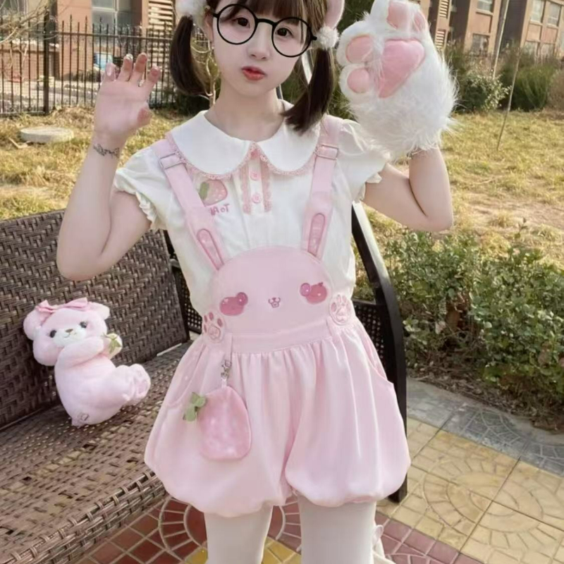 Summer Goth Clothing - اليابانية Kawaii لطيف لوليتا نمط مجموعة