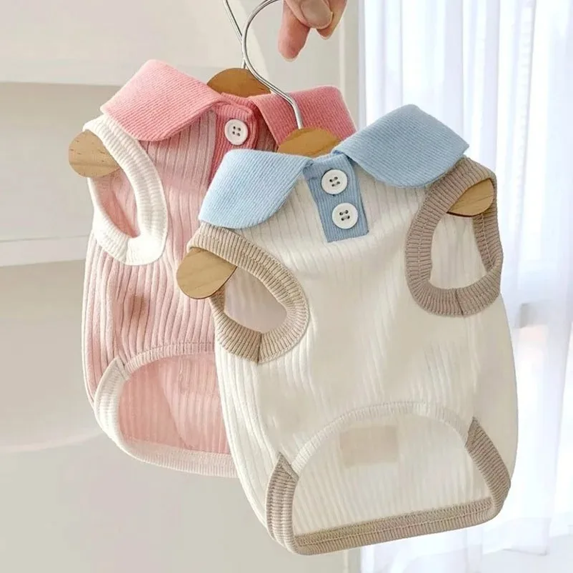 Summer Dog Clothing - ملابس صيفية للكلاب، قمصان وبلوزات للجراء،