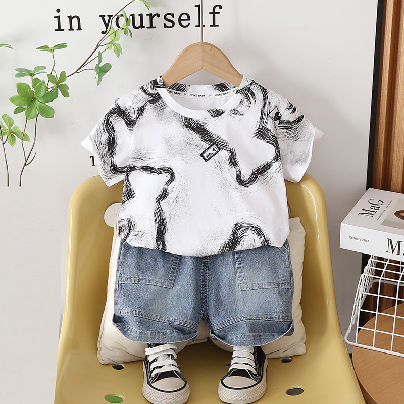Summer Clothing Drawing For Kids - طقم ملابس صيفي للأولاد الصغار 2026
