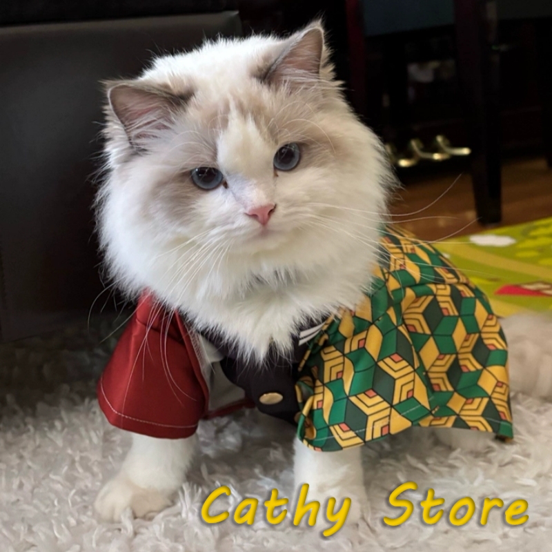 Summer Dog Clothing - ملابس الحيوانات الأليفة بتصميم زينيتسو من