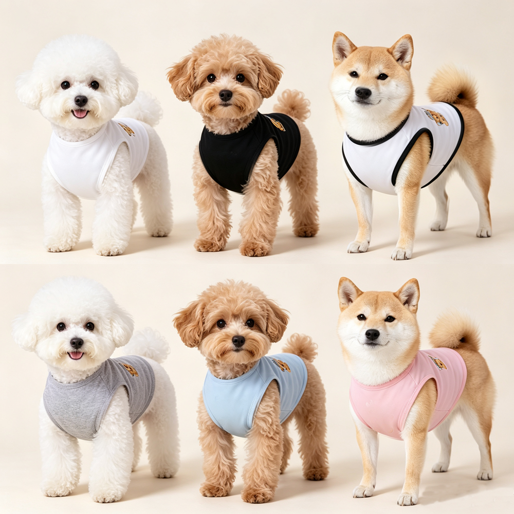 Summer Dog Clothing - سترة صيفية قابلة للتنفس للحيوانات الأليفة،