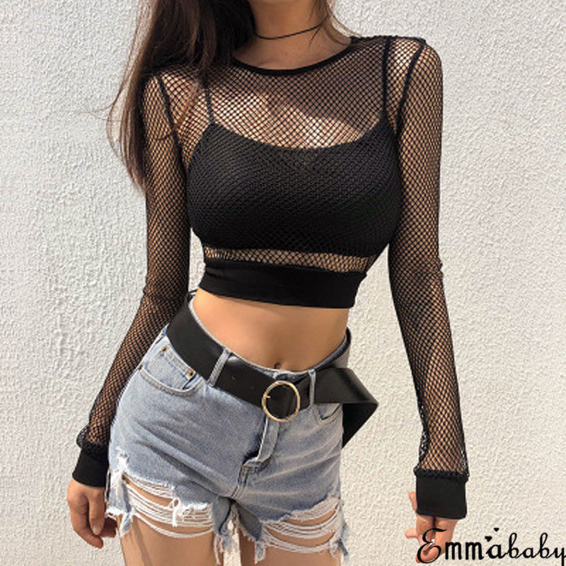 Summer Clothing Old Money - مثير أسود الجوف خارج شبكة الإناث