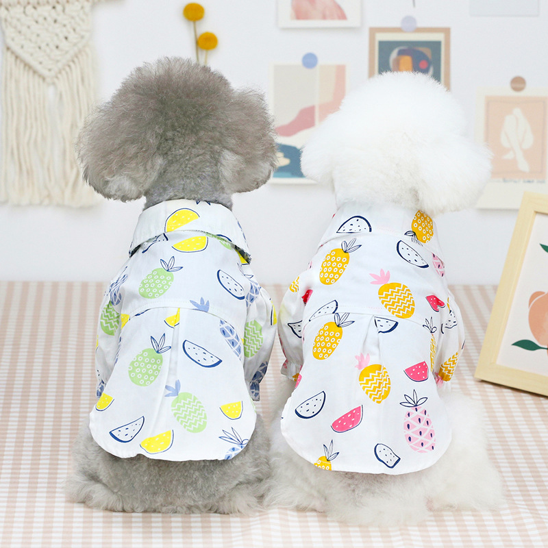 Summer Dog Clothing - ملابس جديدة للكلاب والقطط لفصلي الربيع