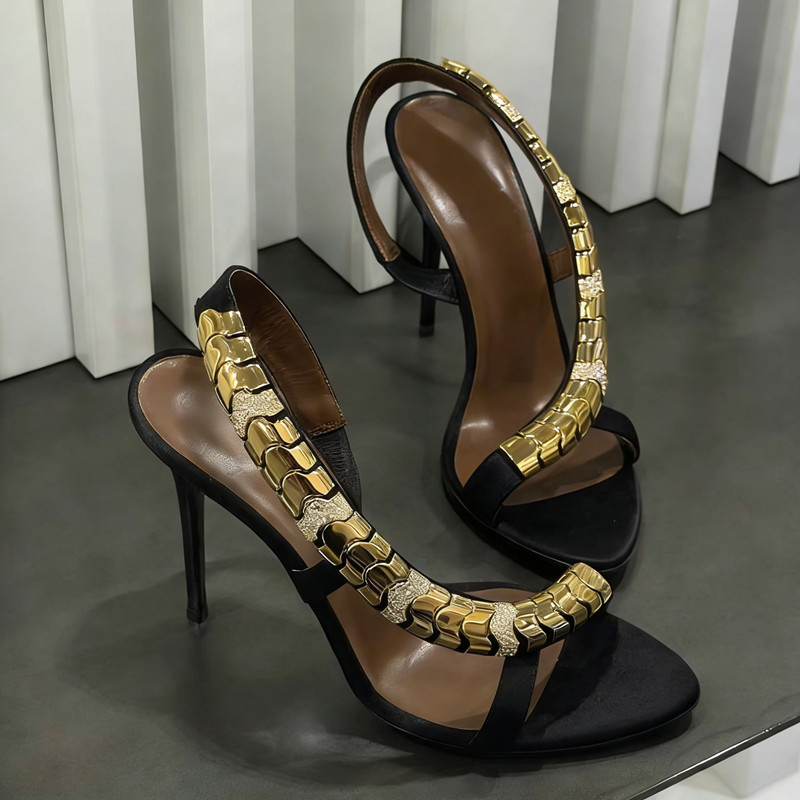 صنادل نسائية فاخرة مرصعة بالأح - مراجعة Summer Clothing Ladies وسعره