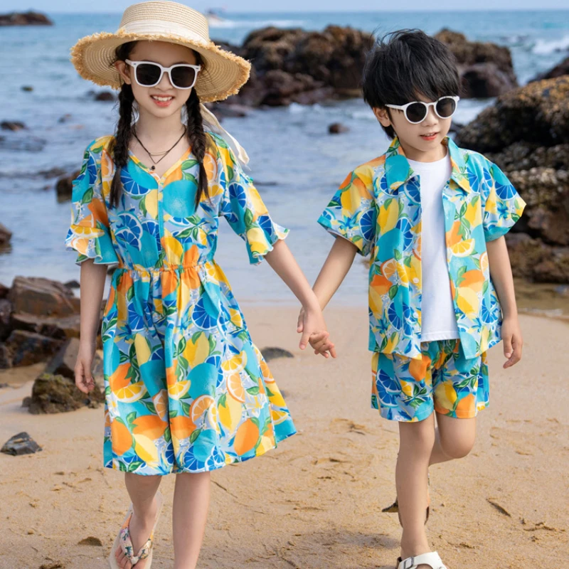 ملابس عائلية متطابقة للأم والا - مراجعة Summer Clothing Looks وسعره