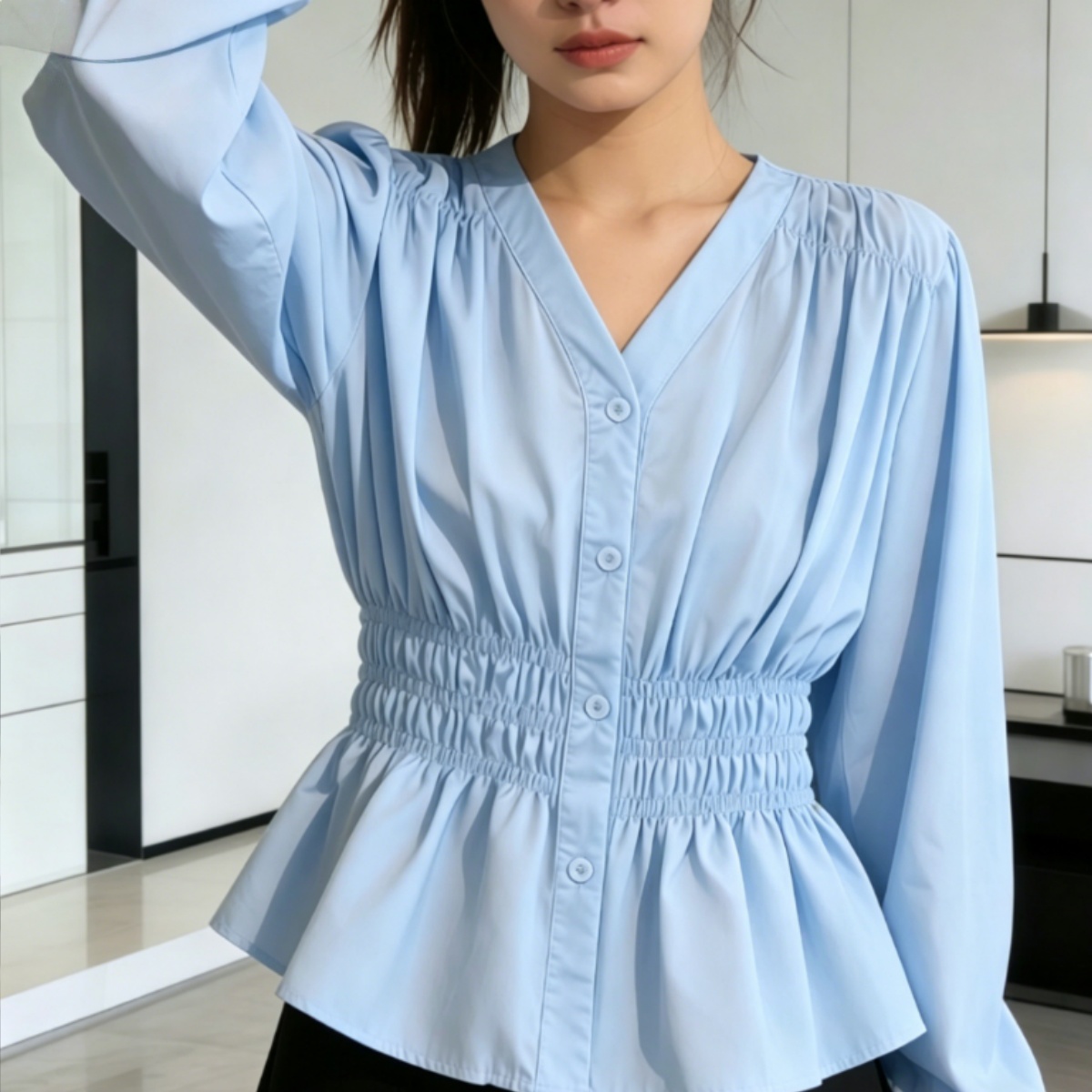 قميص وبلوزة نسائية أنيقة للمكت - مراجعة Summer Clothing For 70 Year Old Woman وسعره