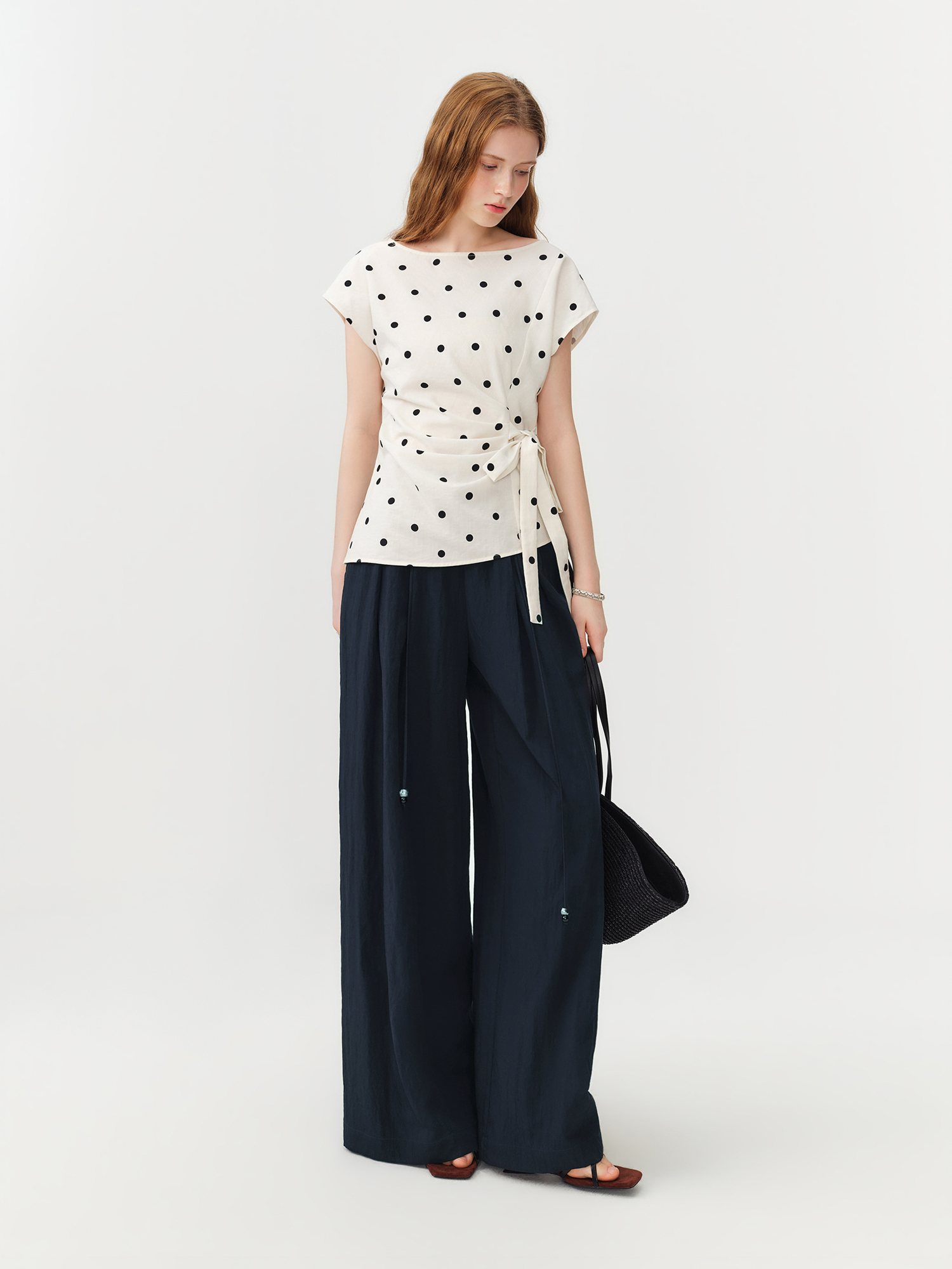 بلوزة نسائية صيفية جديدة 2026  - مراجعة Tie Front Shirt وسعره