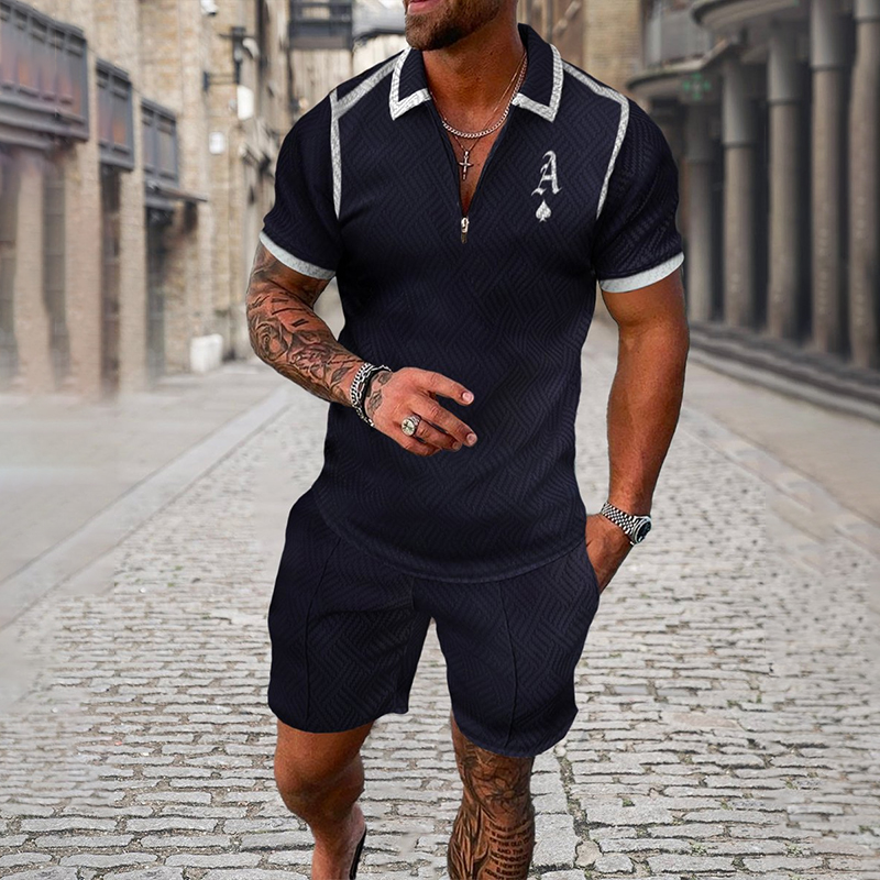 طقم رياضي صيفي للرجال من قطعتي - مراجعة Summer Clothing For A Beach وسعره