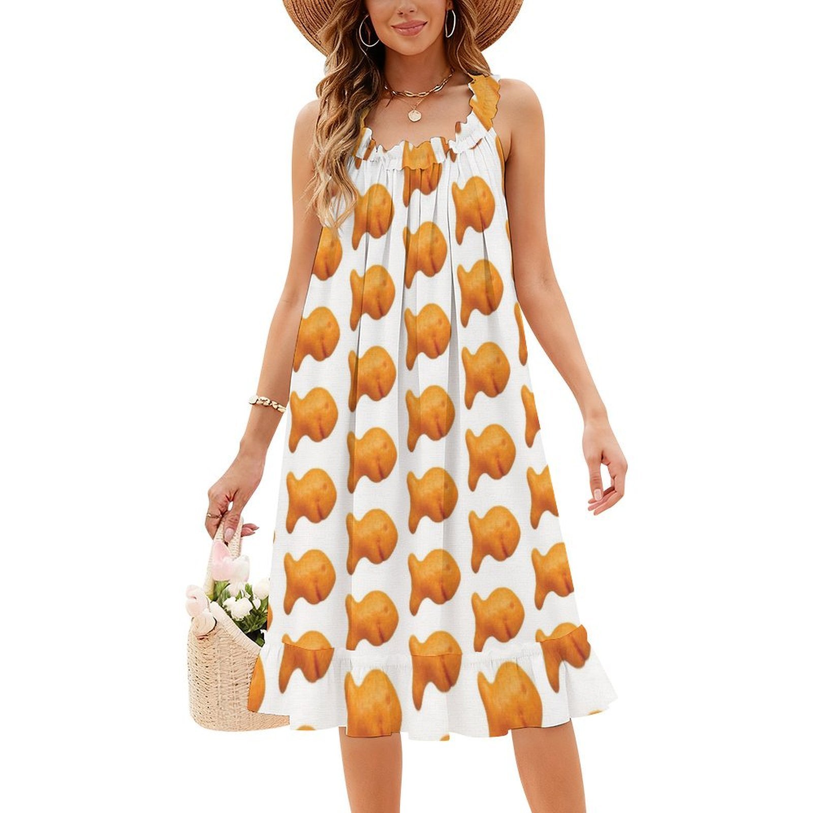فستان بوهيمي بدون أكمام على شك - مراجعة Summer Clothing For A Beach وسعره