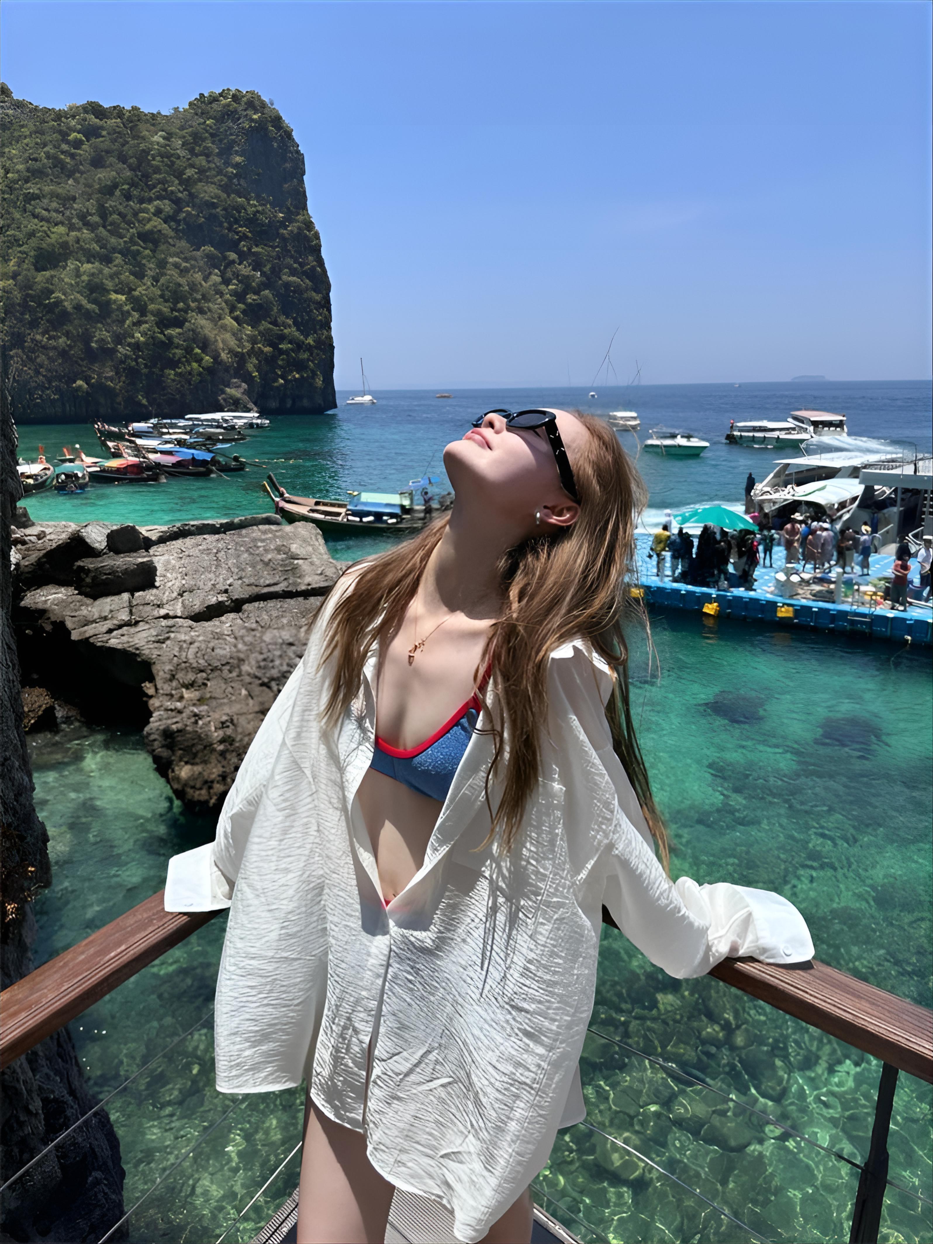 ملابس سباحة نسائية من الكتان،  - مراجعة Swim Cover Up Mesh وسعره