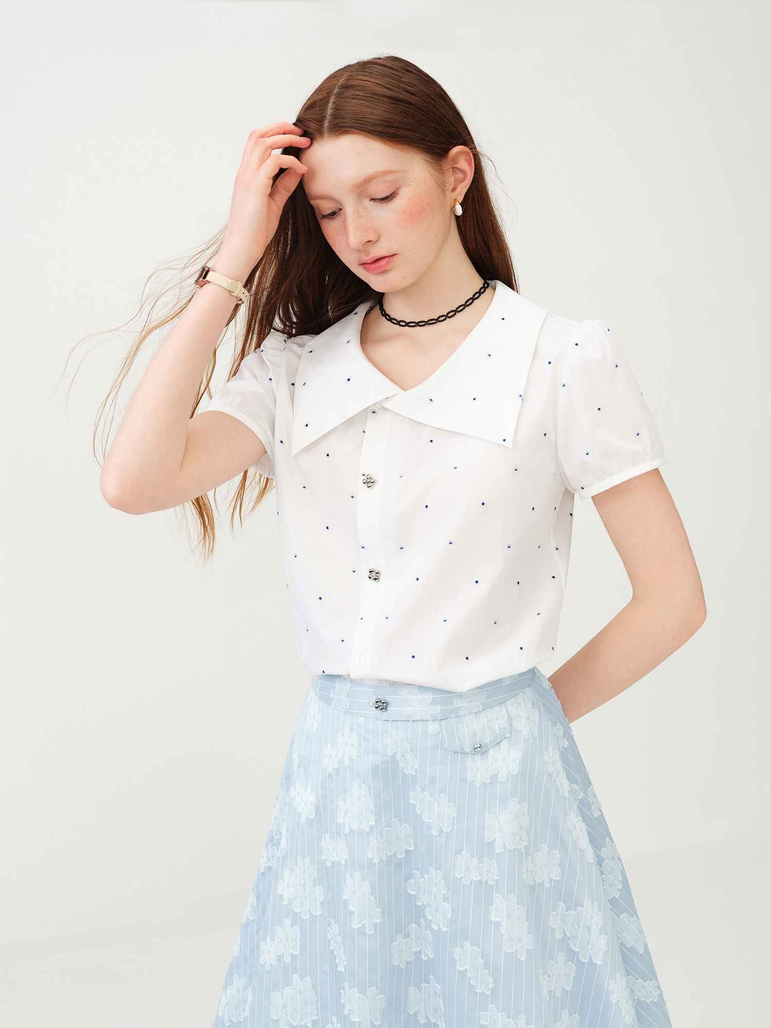 بلوزة نسائية صيفية 2026 من FSL - مراجعة Tie Front Shirt وسعره