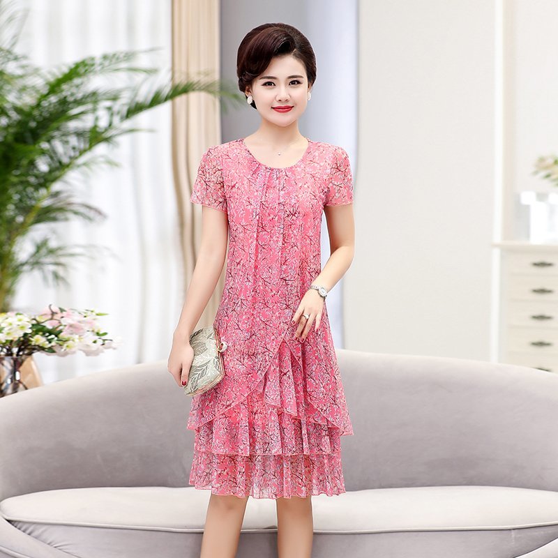 فستان صيفي جديد غير رسمي بأكما - مراجعة Summer Clothing For 70 Year Old Woman وسعره