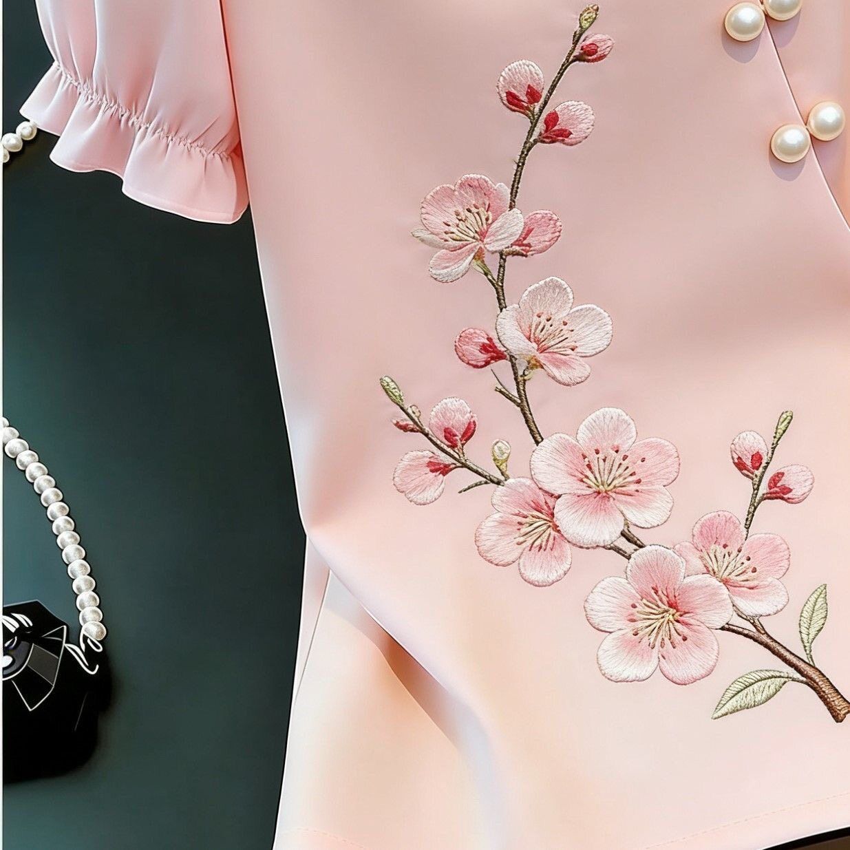 قميص نسائي صيفي 2026 بتصميم صي - مراجعة Tie Front Shirt وسعره