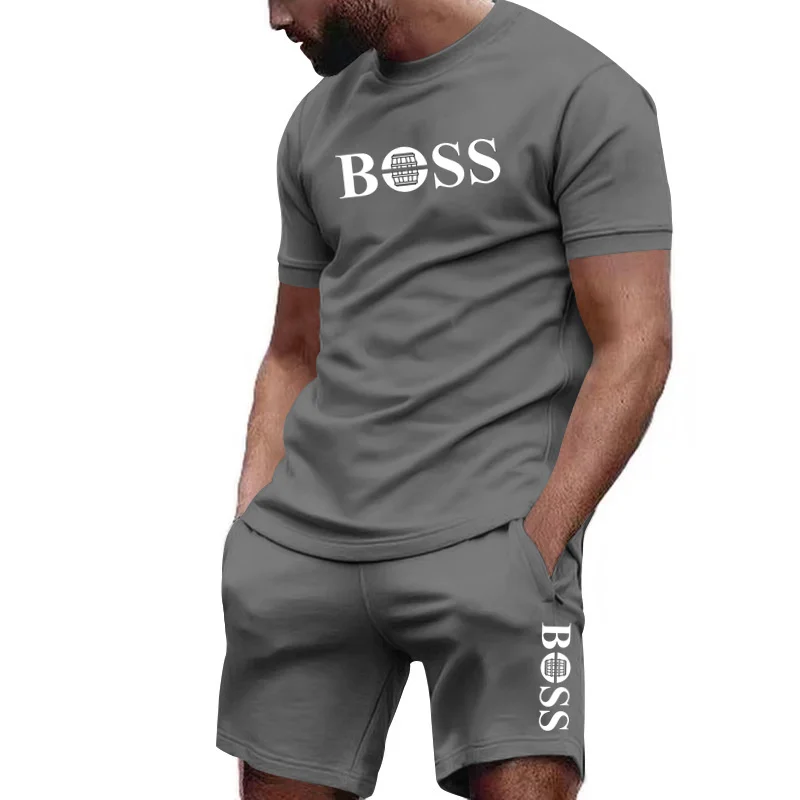 طقم رياضي صيفي رجالي من قطعتين - مراجعة Summer Clothing Guys وسعره
