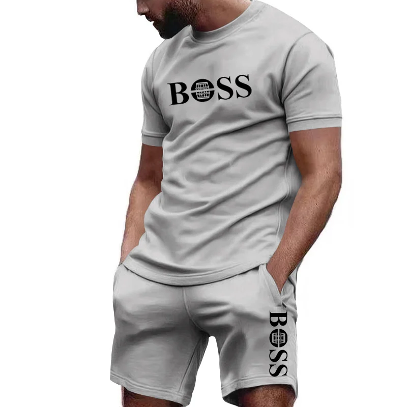طقم رياضي صيفي رجالي من قطعتين - مراجعة Summer Clothing Guys وسعره