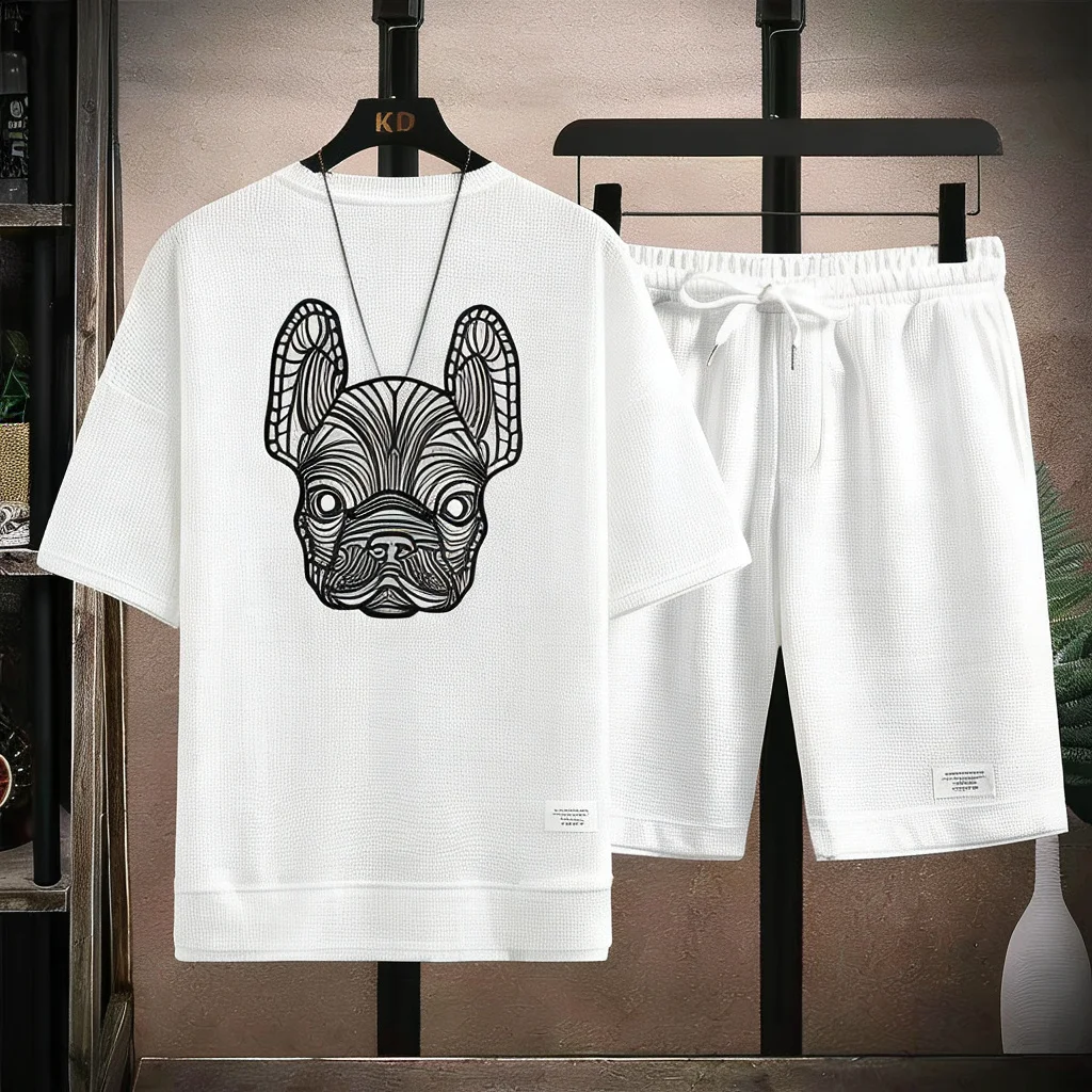 طقم صيفي للرجال سريع الجفاف يت - مراجعة Summer Clothing Men Fashion وسعره