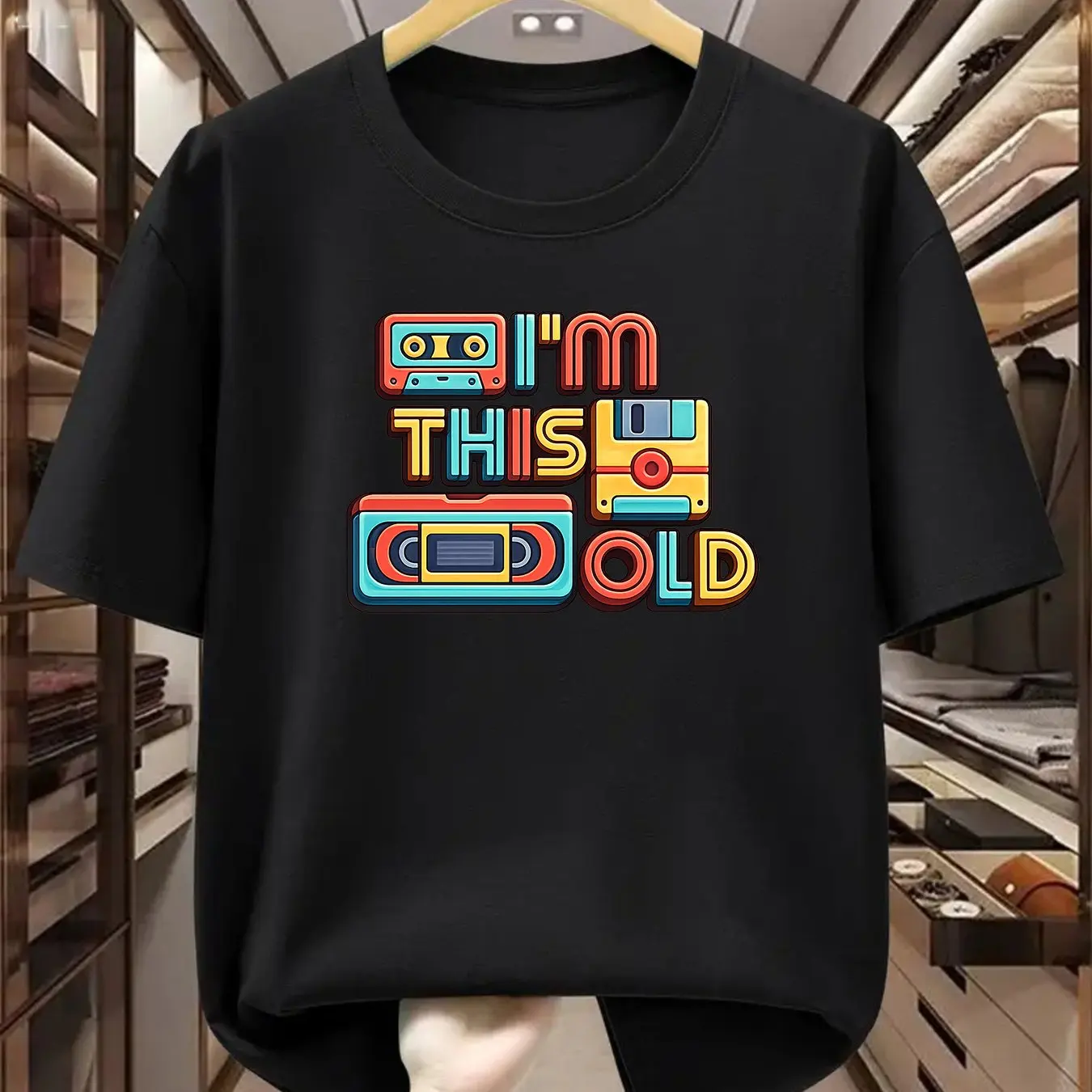 تي شيرت صيفي قطني خالص للرجال  - مراجعة Summer Clothing Old Money وسعره