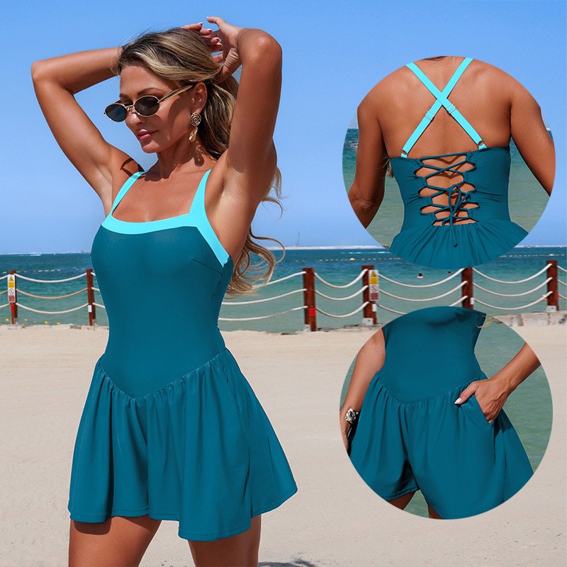 ملابس سباحة نسائية محتشمة 2026 - مراجعة Swimsuit One Piece وسعره