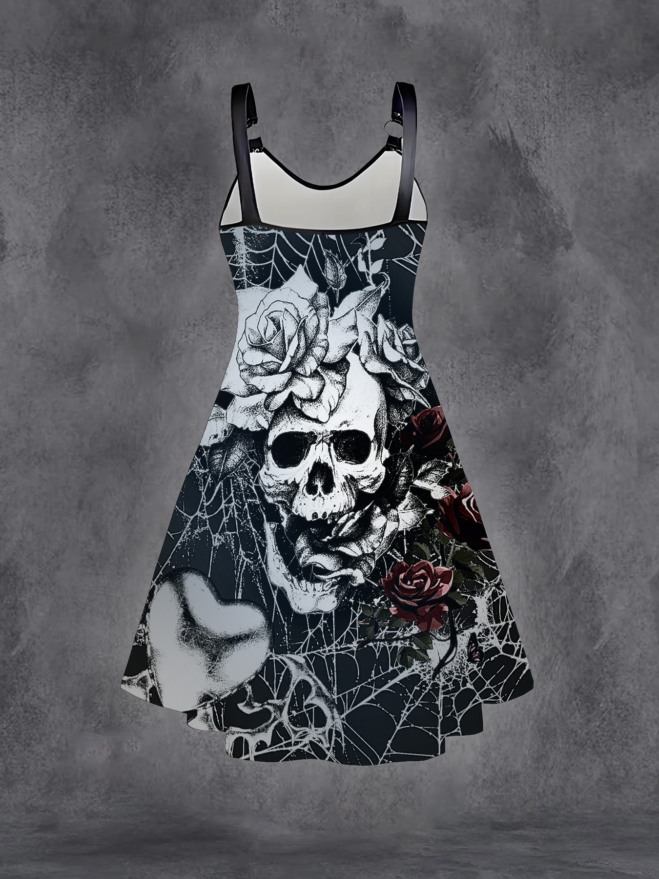 فستان قوطي أسود للنساء مقاس كب - مراجعة Summer Goth Clothing وسعره