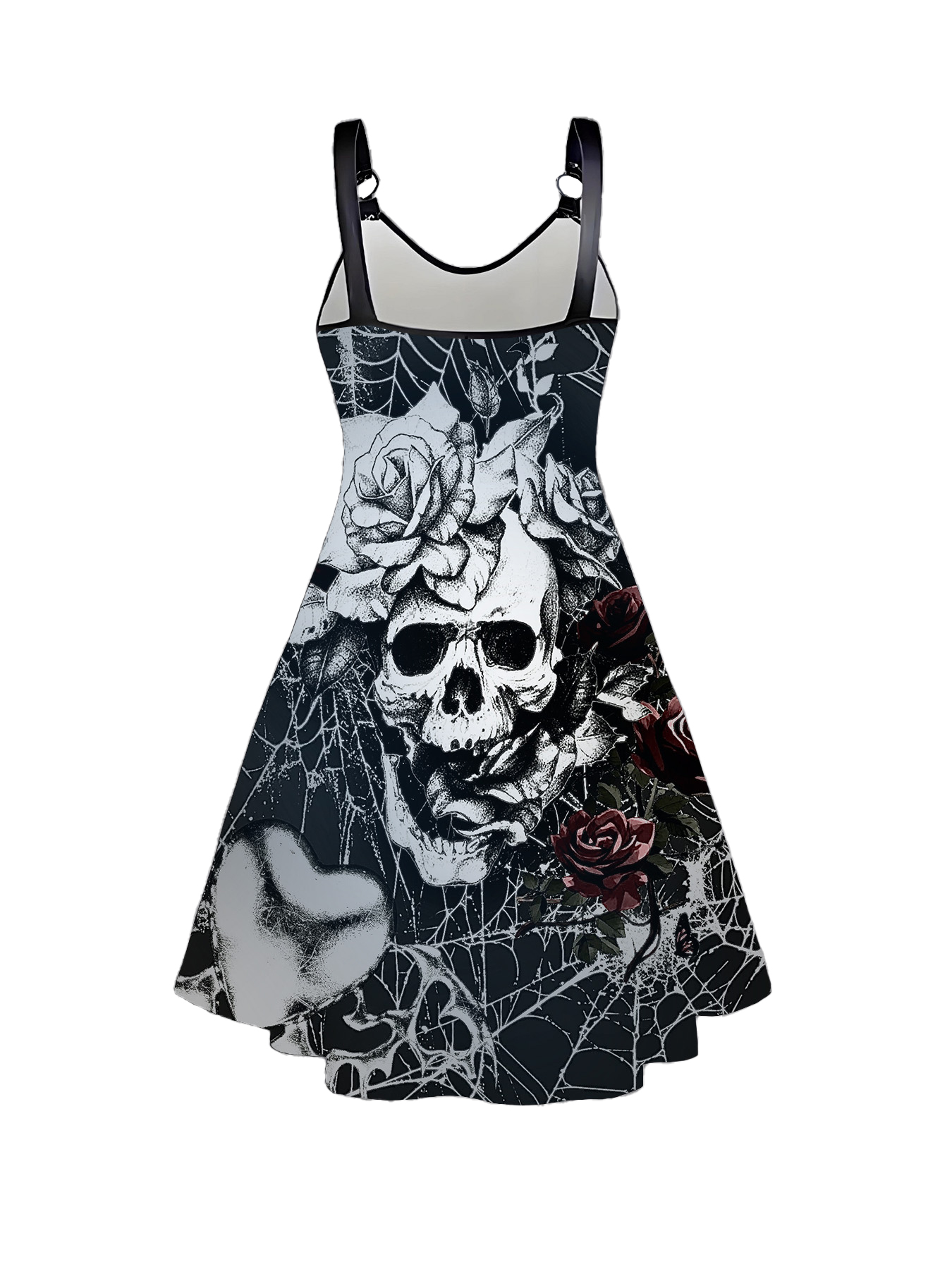 فستان قوطي أسود للنساء مقاس كب - مراجعة Summer Goth Clothing وسعره