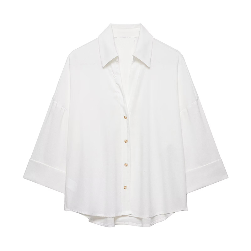 قمصان نسائية عصرية فضفاضة غير  - مراجعة Tie Front Shirt وسعره