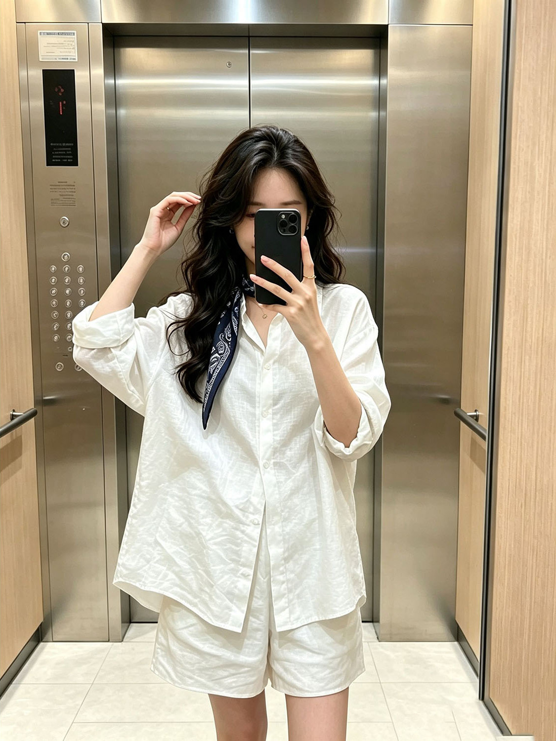 طقم قميص أبيض على الطراز الكور - مراجعة Summer Clothing Old Money وسعره