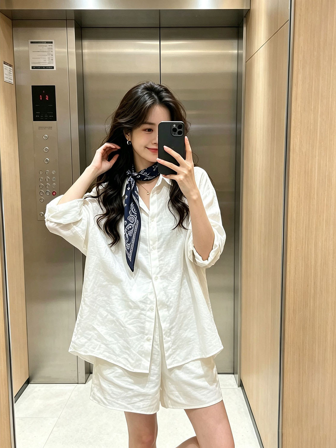 طقم قميص أبيض على الطراز الكور - مراجعة Summer Clothing Old Money وسعره
