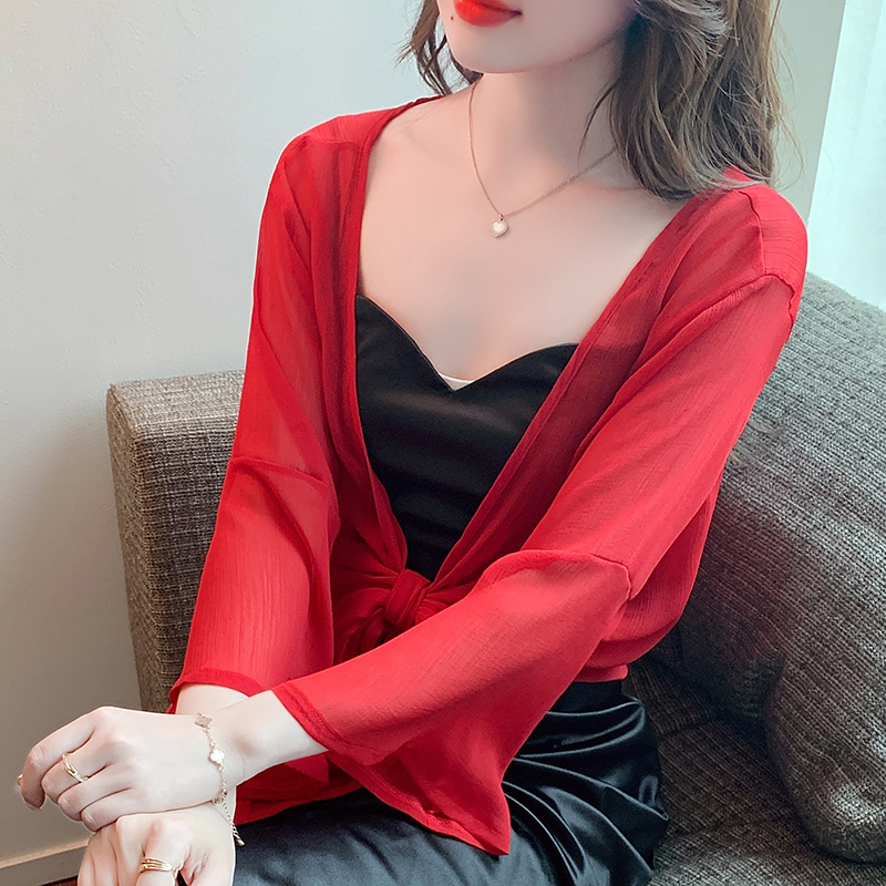 المرأة التعادل الجبهة رقيقة شي - مراجعة Tie Front Shirt وسعره
