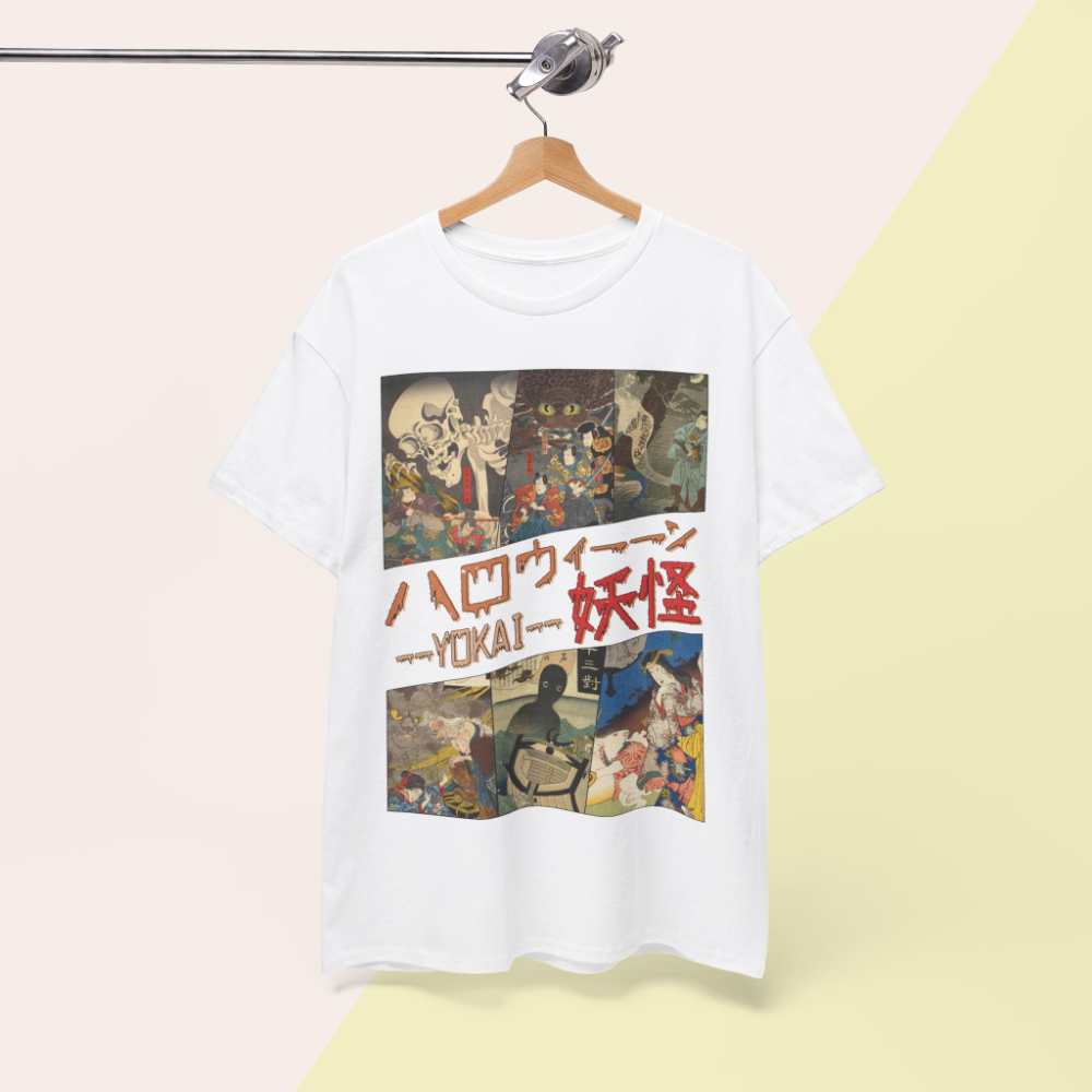 تي شيرت يوكاي عتيق Utagawa الي - مراجعة Summer Goth Clothing وسعره