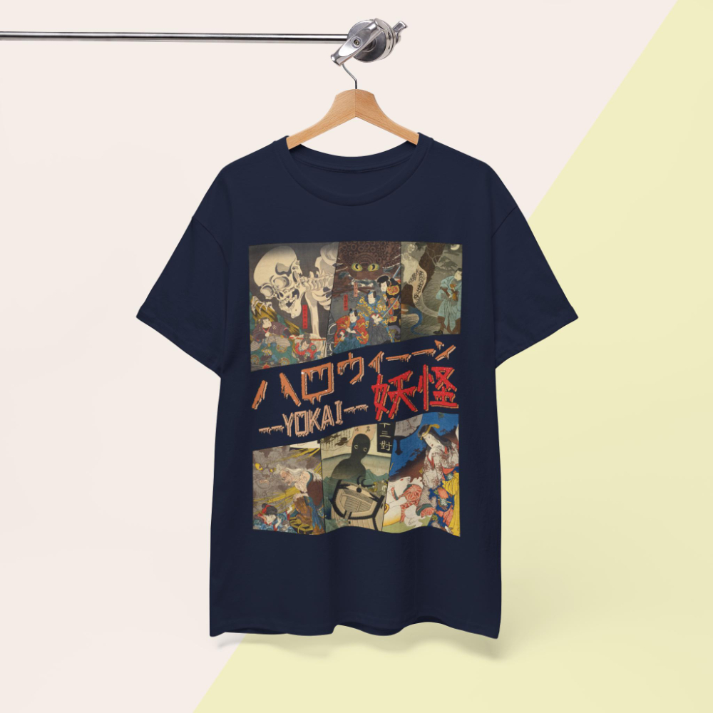 تي شيرت يوكاي عتيق Utagawa الي - مراجعة Summer Goth Clothing وسعره