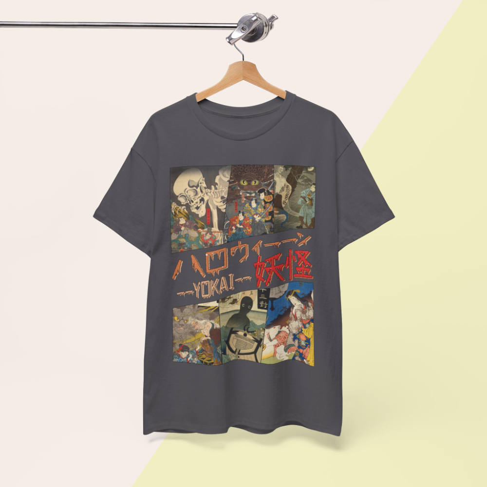 تي شيرت يوكاي عتيق Utagawa الي - مراجعة Summer Goth Clothing وسعره