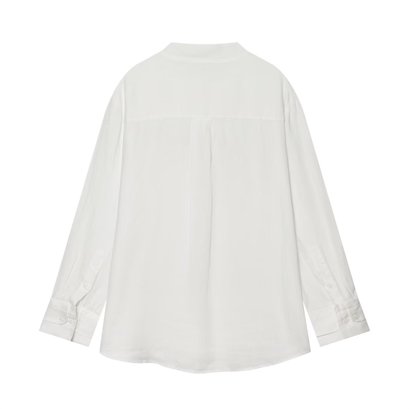 قميص نسائي صيفي جديد 2026 أبيض - مراجعة Tie Front Shirt وسعره