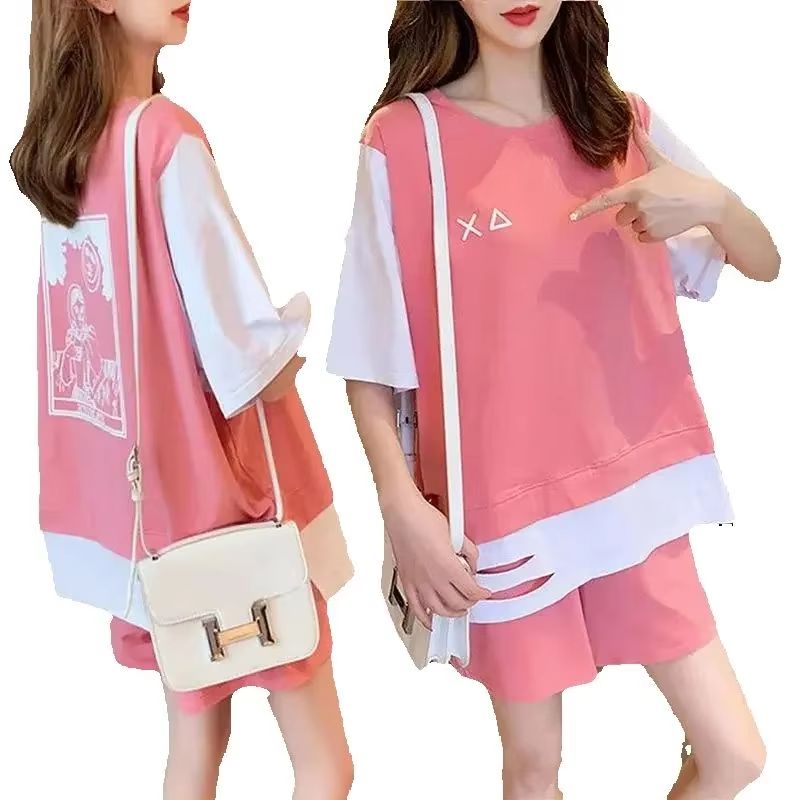 المرأة عادية حجم كبير 2 قطعتين - مراجعة Summer Clothing Juniors وسعره