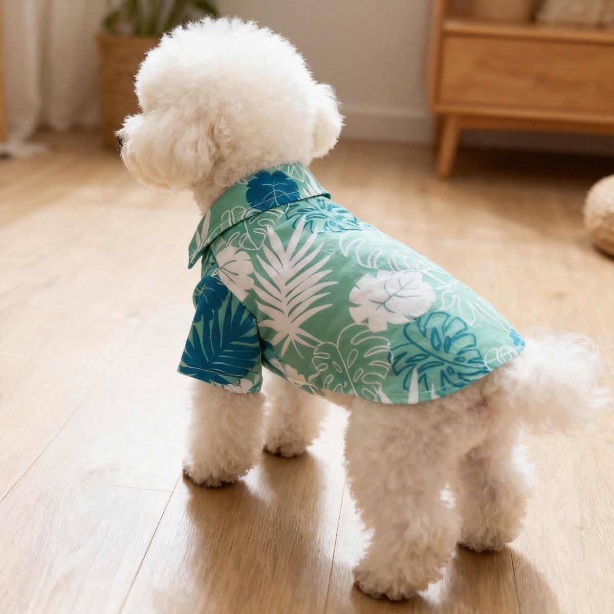 قميص للقطط بنقشة الزهور، خفيف  - مراجعة Summer Dog Clothing وسعره