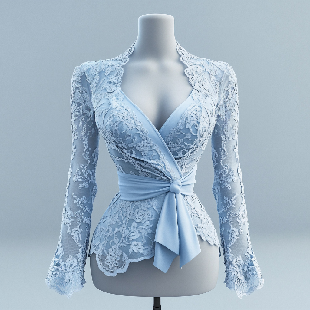 مثير الدانتيل التفاف الخامس ال - مراجعة Tie Front Shirt وسعره