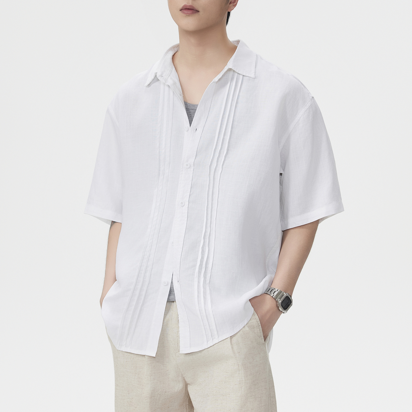 ملابس ماركة للرجال، قميص بأكما - مراجعة Summer Clothing Old Money وسعره