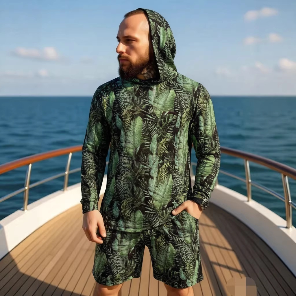 طقم صيفي جديد 2026 بطبعة مموهة - مراجعة Summer Clothing Guys وسعره