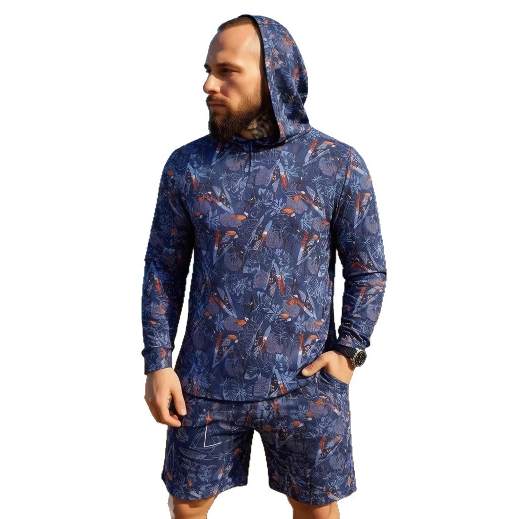 طقم صيفي جديد 2026 بطبعة مموهة - مراجعة Summer Clothing Guys وسعره