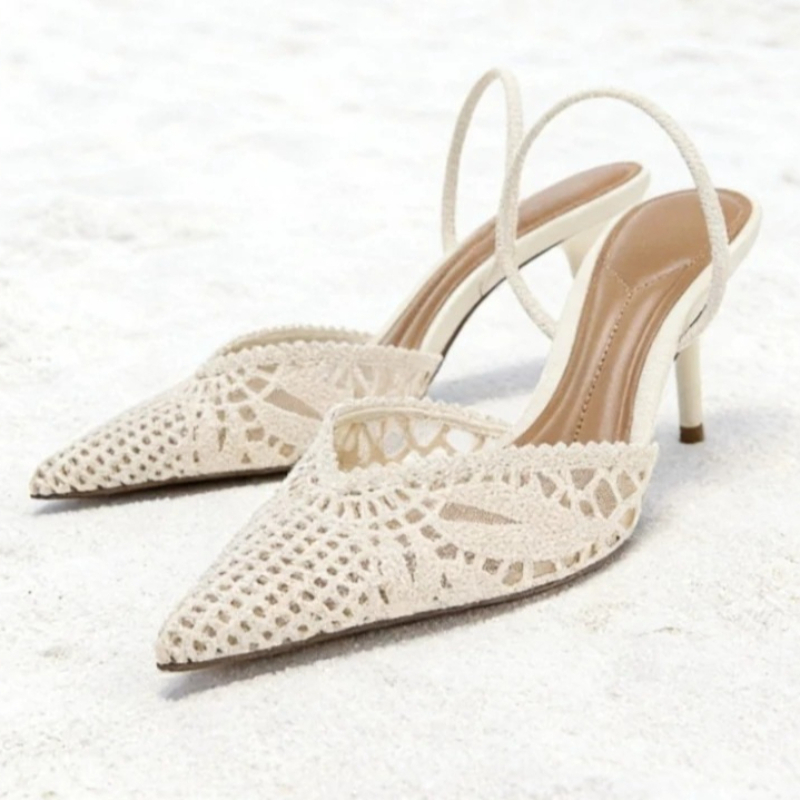أحذية نسائية أنيقة بكعب عالٍ ب - مراجعة Summer Clothing Ladies وسعره
