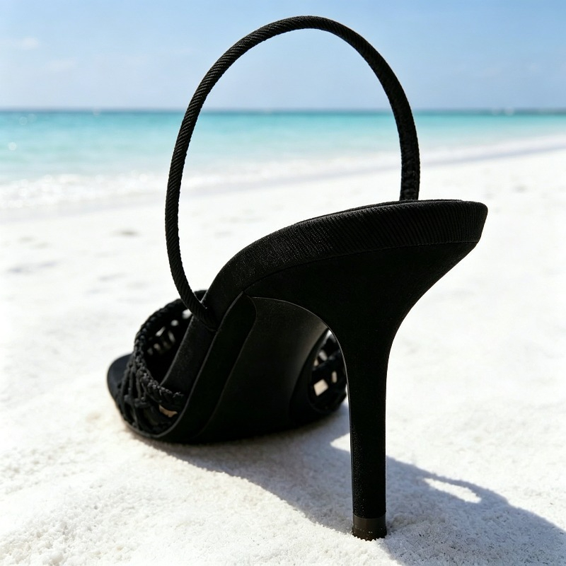 أحذية نسائية أنيقة بكعب عالٍ ب - مراجعة Summer Clothing Ladies وسعره