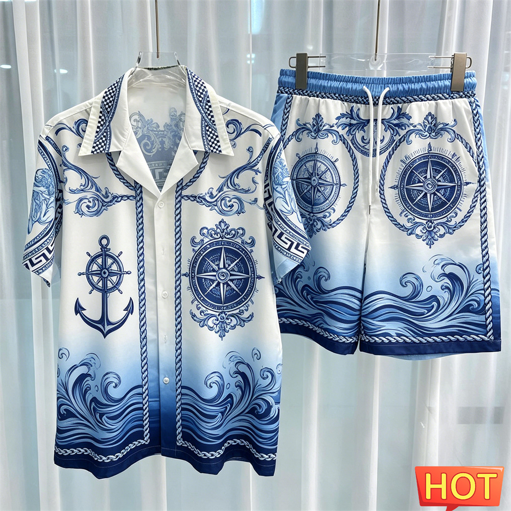 طقم قميص رجالي بنمط بحار، تصمي - مراجعة Summer Clothing Guys وسعره
