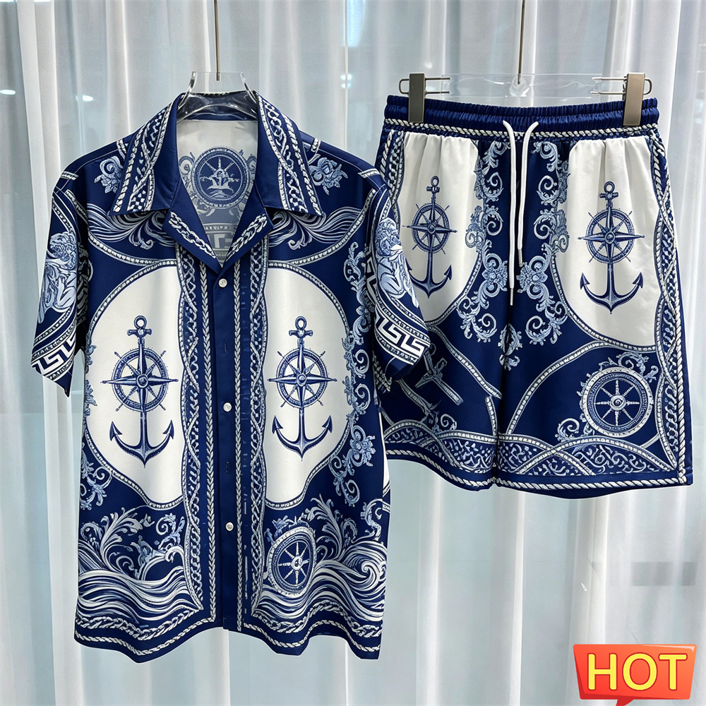 طقم قميص رجالي بنمط بحار، تصمي - مراجعة Summer Clothing Guys وسعره