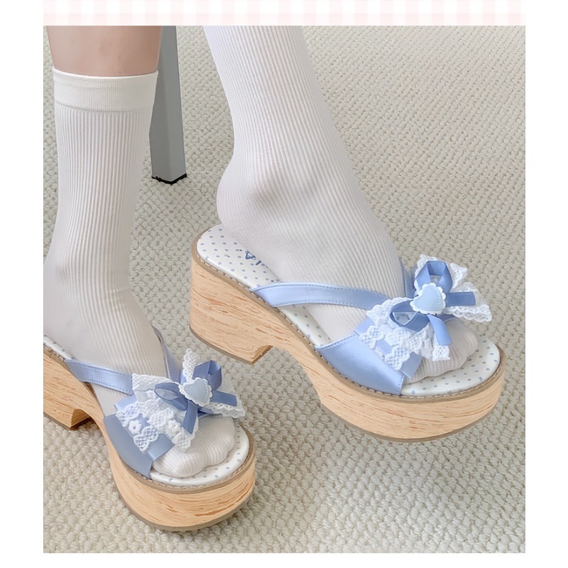 صنادل نسائية صيفية مريحة بكعب  - مراجعة Summer Clothing Ladies وسعره