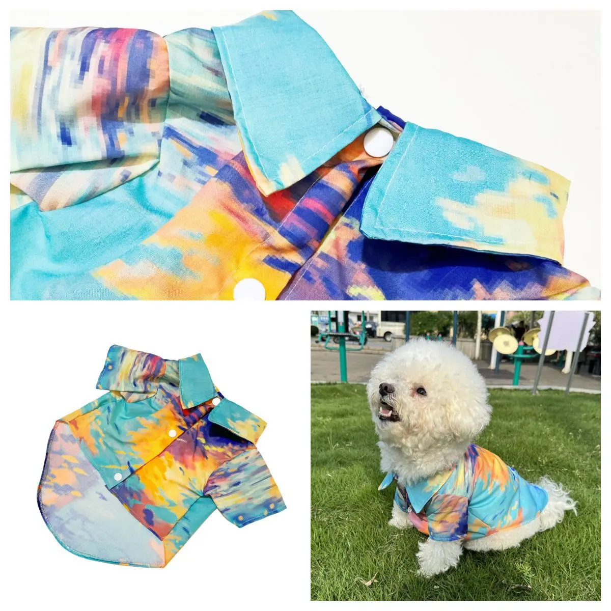 قميص هاواي للحيوانات الأليفة،  - مراجعة Summer Dog Clothing وسعره