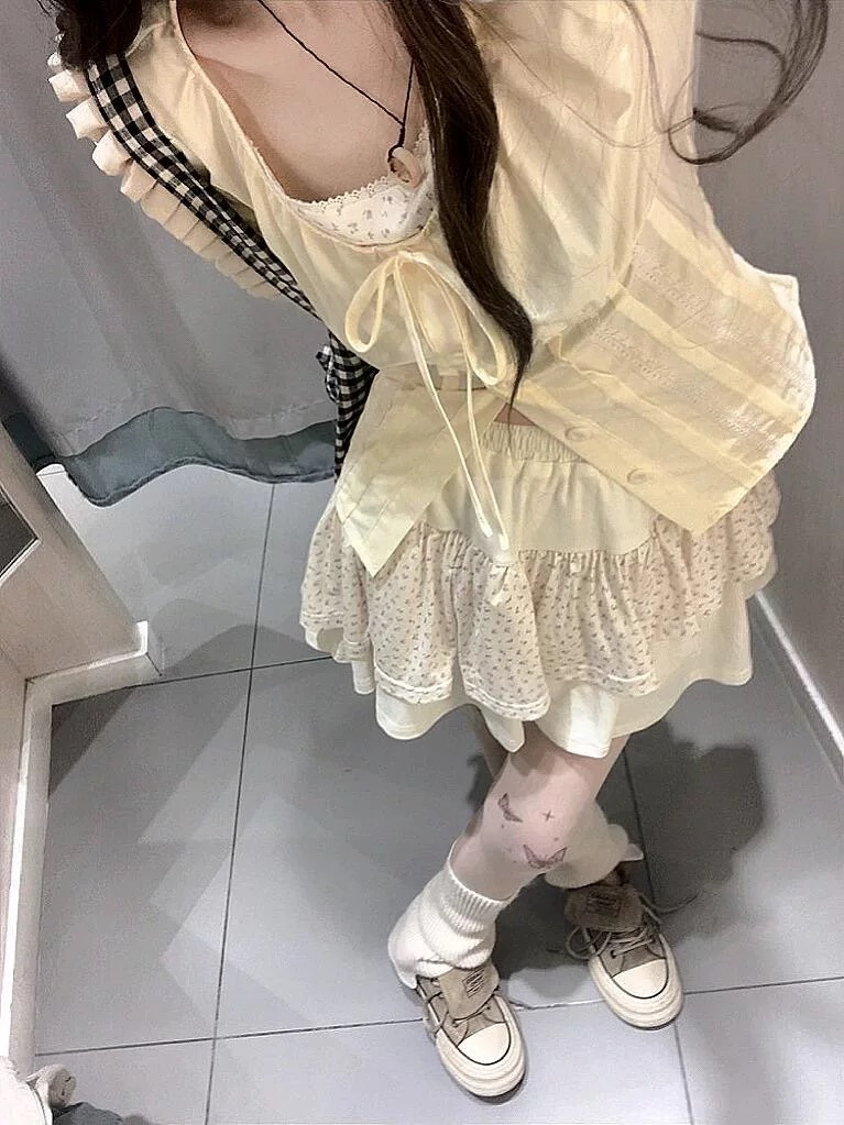 طقم نسائي صيفي من قطعتين بنقشة - مراجعة Summer Clothing Old Money وسعره