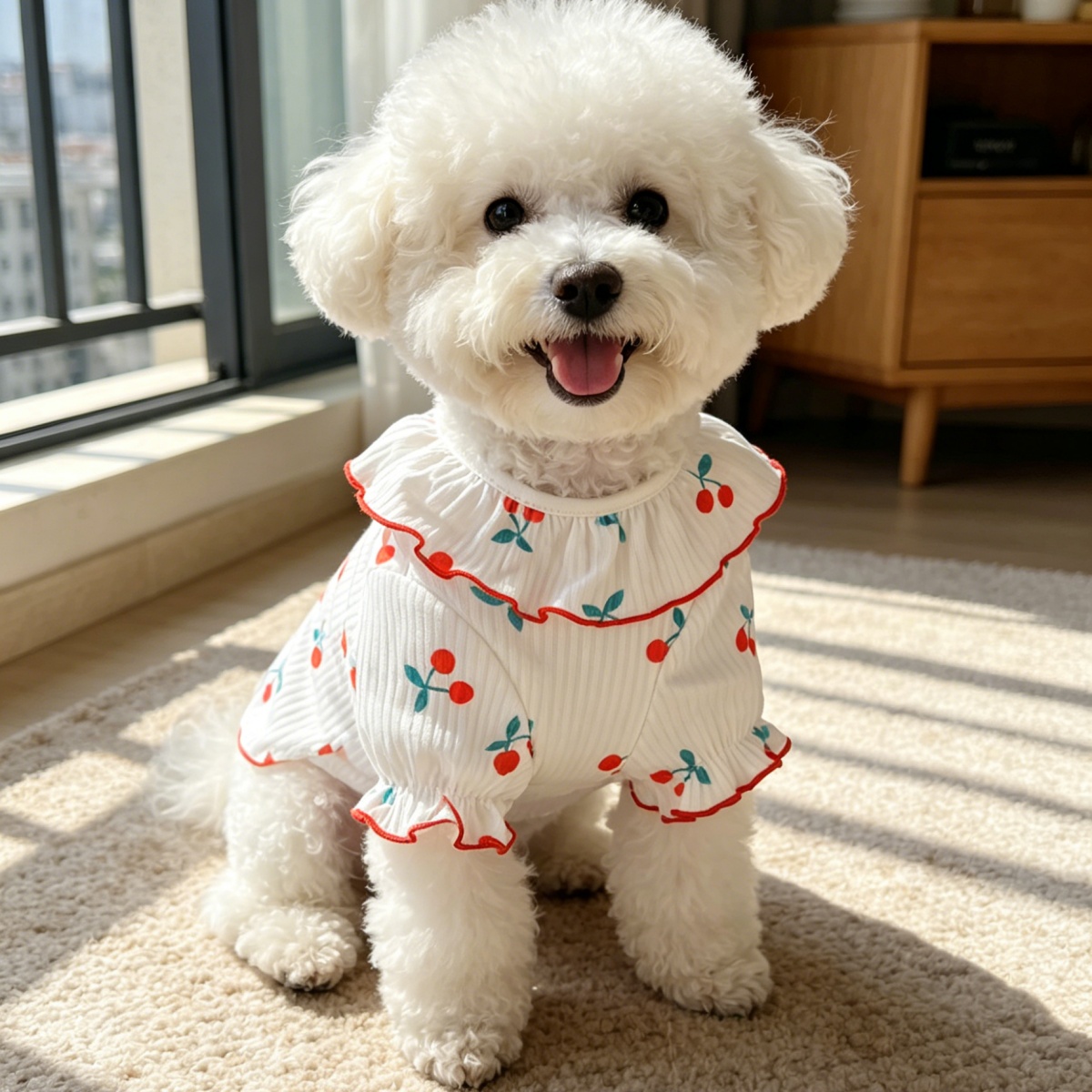 قميص للكلاب، ملابس للحيوانات ا - مراجعة Summer Dog Clothing وسعره